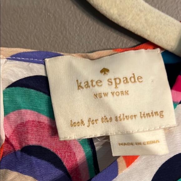 Kate Spade Zari Multicolor Wave Dress - Picture 7 of 8
